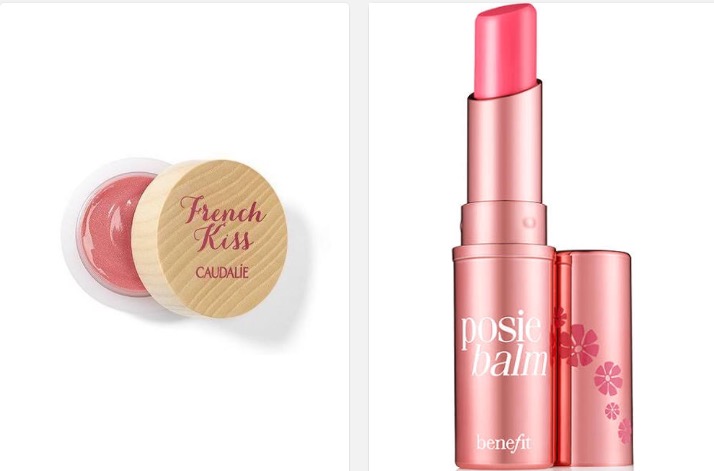 Caudalie French Kiss and Benefit Cosmetics Posibalm 